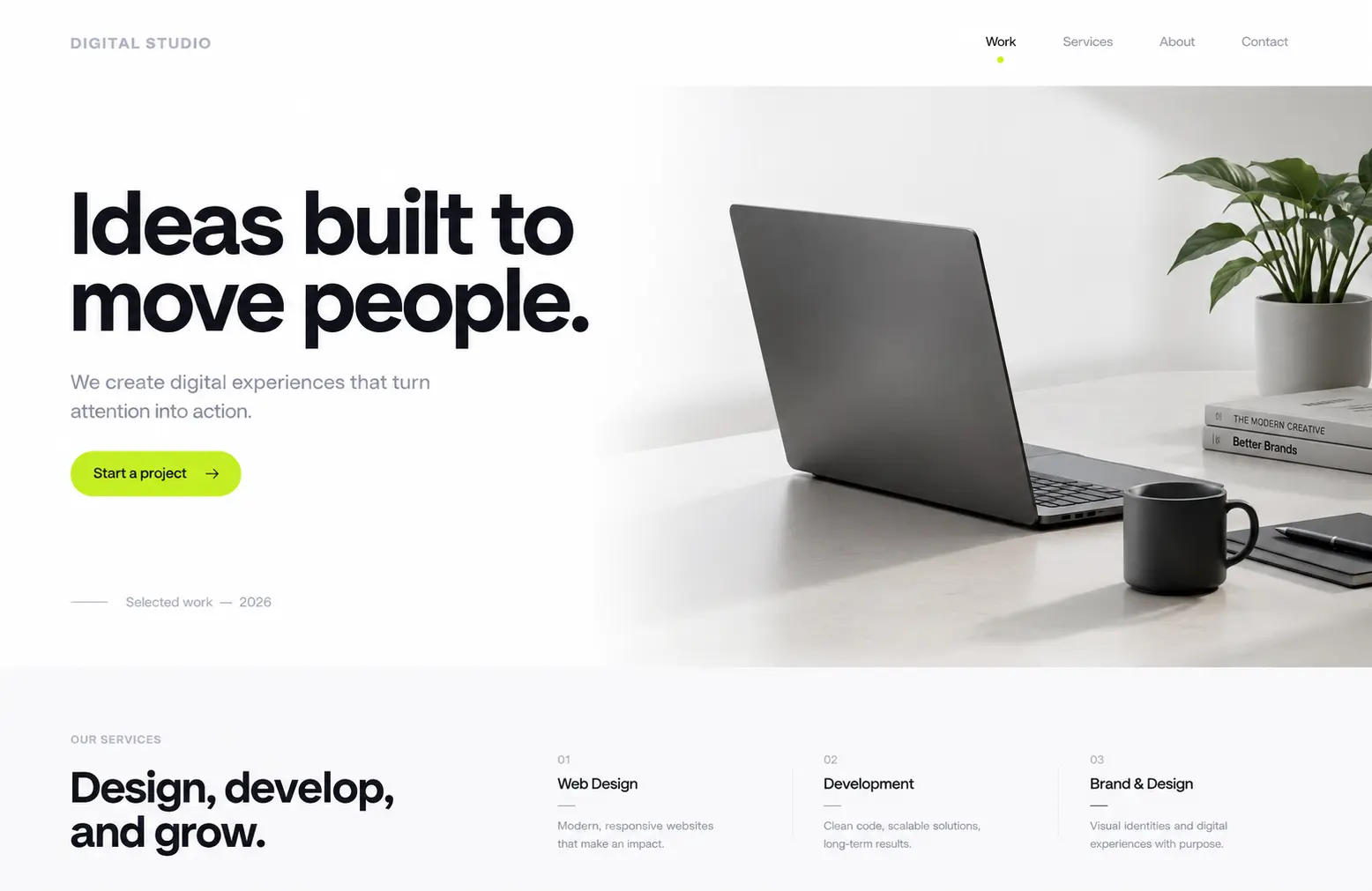 Landing Page